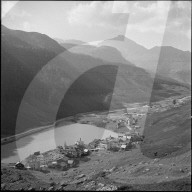 Marmorera vor der Flutung um 1953