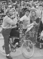 Tour de France 1950: Andre Neury und Ferdi Kübler 