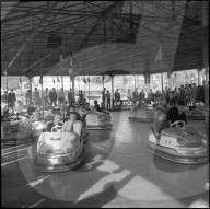 Autoscooter am Zürcher Knabenschiessen 1961