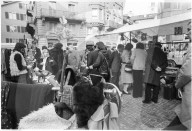 Martini-Markt in der Zürcher Altstadt 1972