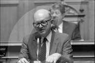 Nationalratsdebatte über Tschernobyl: Alphons Egli, 1986