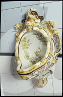 Steingut Pissoir von Rudolf Ditmar Znaim, 1992