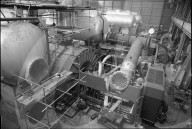 Kernkraftwerk Beznau im Bau, Turbinenhaus 1968