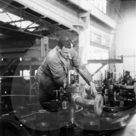 Arbeiter, Maschinenfabrik Sulzer Winterthur, 1940
