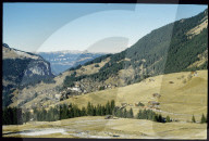 Schneemangel, Wengen im Winter, 1990