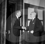 Peter Smithers zu Besuch bei Bundesrat Spühler, 1966