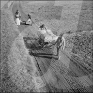 Das 2000. Bett der Bettenaktion des Roten Kreuzes, 1957