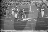 Rom 1960: Final 400m; Zweiter Kaufmann stürzt