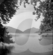Aussicht vom Parco Civico Lugano 1940