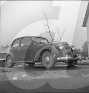 Rapperswil, Raubüberfall auf Postfiliale, Fluchtwagen; 1950