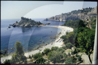 Die Bucht San Andrea bei Taormina, Sizilien 1987