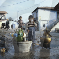 Trinkwasserverkauf, Istanbul 1976