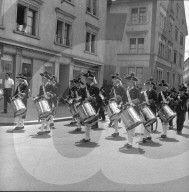 Umzug am ostschweizerischen Tambourenfest, 1959