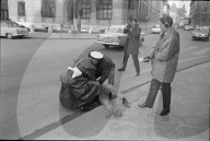 Polizei verhaftet Demonstranten, Bern 1967