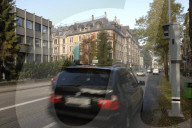 Laser-Radar, Bellerivestrasse in Zürich 2005