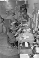 UPI-Büro, Redaktion in Zürich, 1971