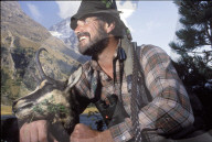 Giovanni Bornatico, Gemüsehändler, auf der Jagd, 1988