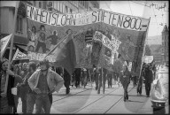 1. Mai Umzug in Zürich 1972
