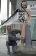 Grossinstallation "Mensch Sursee"