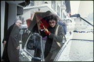 Audrey Hepburn in Gstaad, Neujahr 1980 