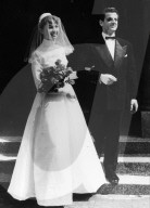 Hochzeit von Walo Lüönd und Eva-Maria Bendig, 1957