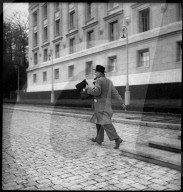 Paul Bonny, Angeklagter im Prozess gegen Schweizer Nazis, Nationalsozialisten; 1947