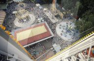 Jahrmarkt-Betrieb am Zürich-Fest 1986