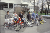 Jugendliche mit Mofas, 1987