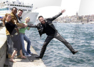 ESC Istanbul 2004: Piero Esteriore beim Hafen