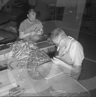 Blinde bei BBC Baden, 1953