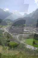 NEAT-Baustelle und Mitholz-Tunnel, 2004 