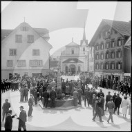 Sarnen: Bevölkerung bei Obwaldner Landsgemeinde 1960