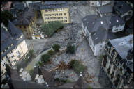 Hochwasserkatastrophe in Brig 1993: St. Sebastianplatz