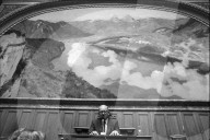 Nationalratsdebatte über Tschernobyl: Alphons Egli, 1986