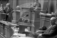 Nationalratsdebatte über Tschernobyl: Alphons Egli, 1986