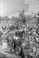 Abreise; Russische Internierte versammeln sich; 1945