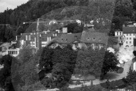 Sprengung des alten Konviktes, Chur 1970