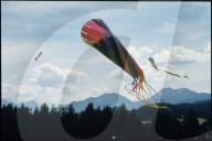 Riesendrachen auf der Rigi 1991