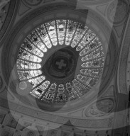 Bundeshaus, Rosette mit den Wappen aller Kantone; 1941