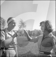 Rom 1960: Sportlerin mit Ovomaltine