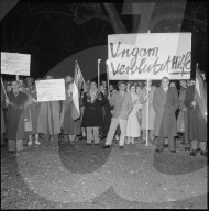 Kundgebung gegen UdSSR in Ungarn, Zürich 1956