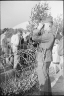 Rückkehr von Schweizer Kindern aus Frankreich bei Boncourt 1944