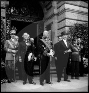 WK 2: Diplomatie; Empfang von italienischer Delegation, Bern 1943
