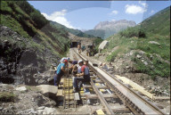 Sanierung der Original Furka Oberalp Bahn 1991