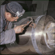 Herstellung einer Glocke für die Expo 1964