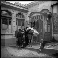 Flüchtlinge in Pruntrut; 1940