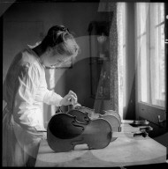 Brigitte Ueberwasser, Geigenbauerin, 1955