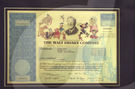 Aktie der Walt Disney Company 1999