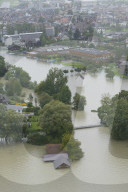 Hochwasser Schweiz 2005: Sarnen, August 2005