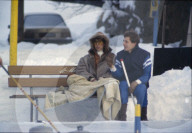 Prinzesssin von Monaco Caroline und Stefano Casiraghi, Celerina 1984